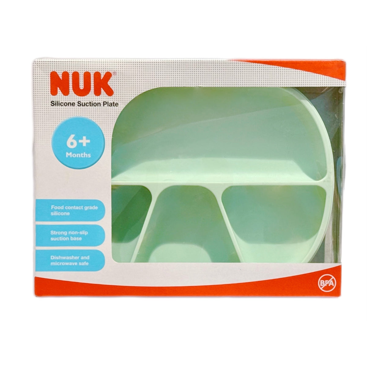NUK Silicone Suction Plate 1pc