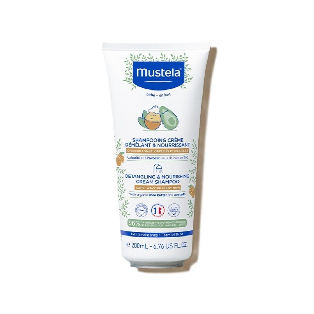 Mustela Detangling & Nourishing Cream Shampoo 200ml