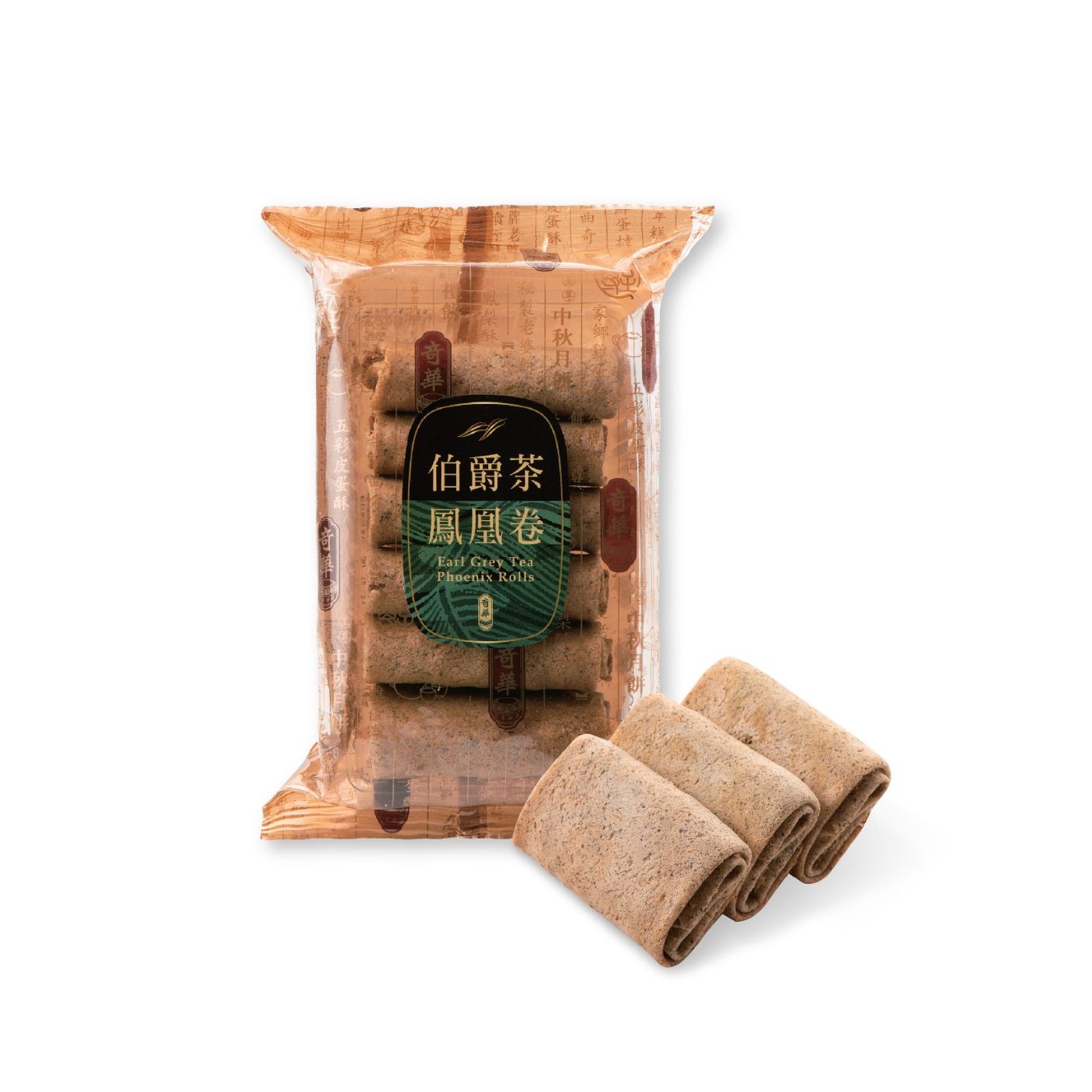 KEE WAH Phoenix Rolls Earl Grey Tea 6 pcs