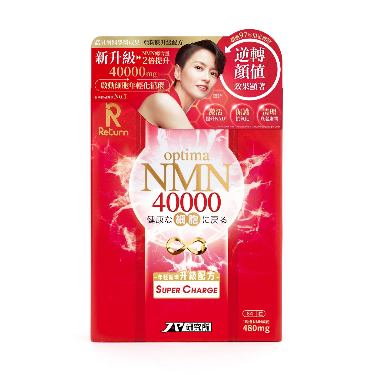 Return Optima NMN SuperCharge 40000 84pcs