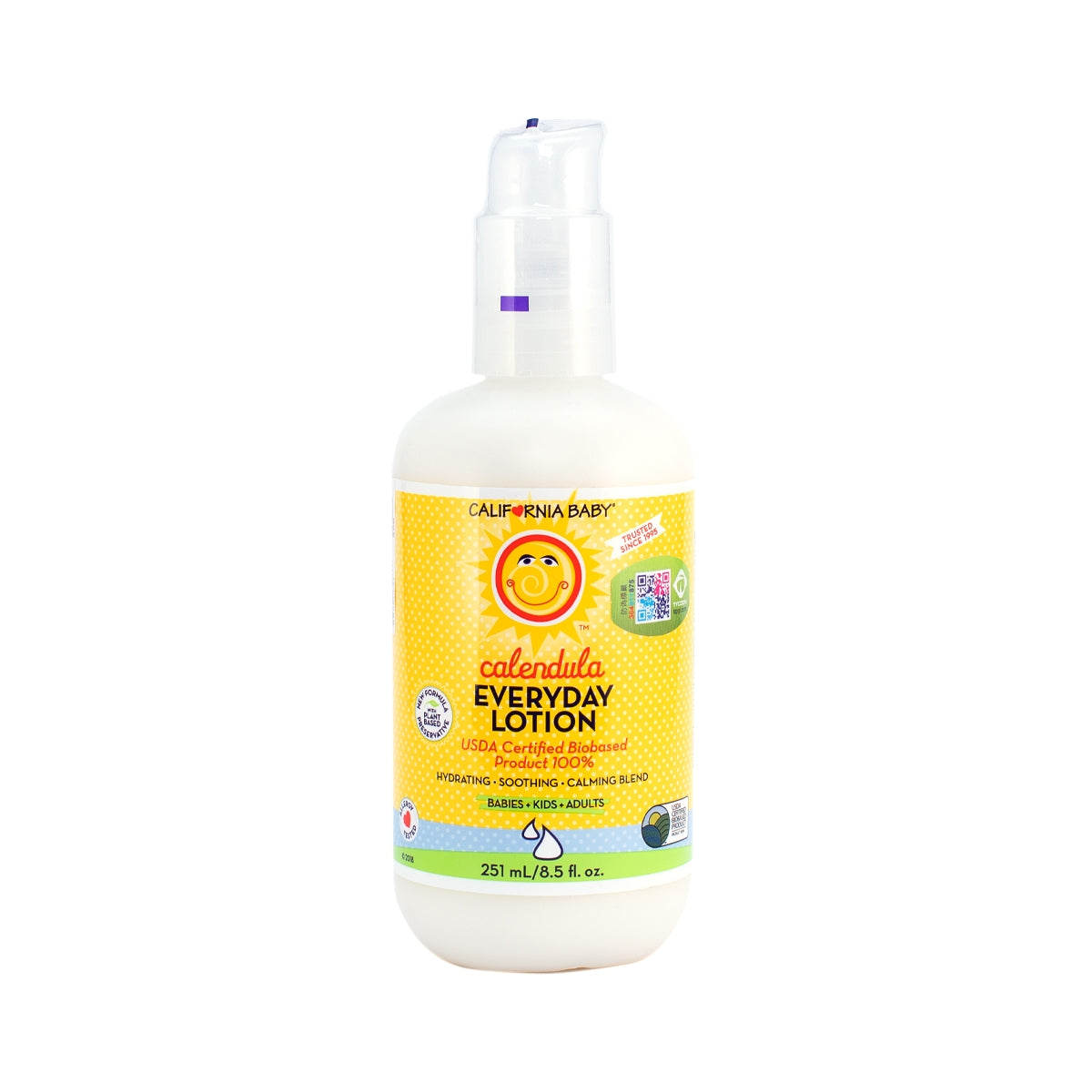 California Baby Calendula Everyday Lotion 251ml