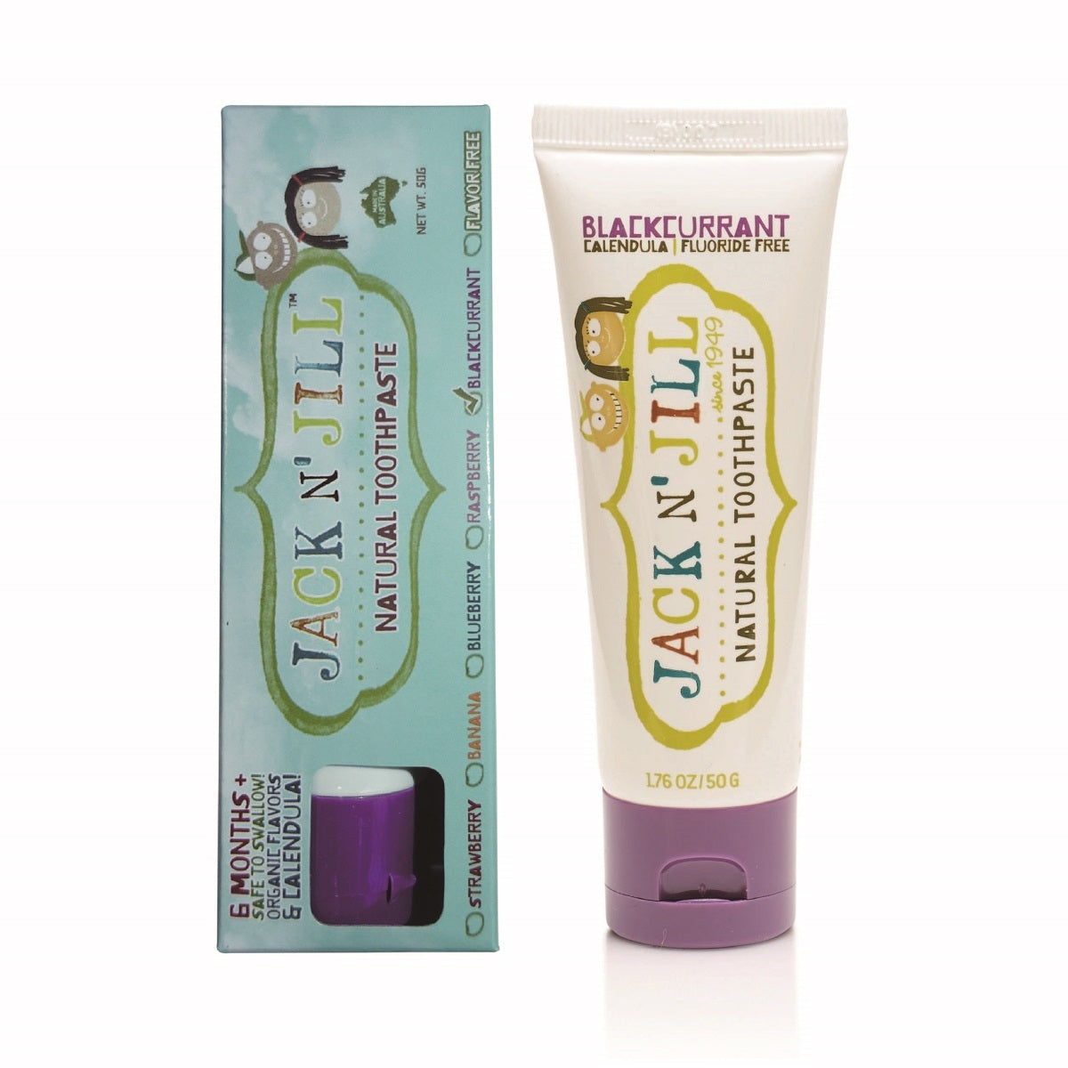 Jack N' Jill Toothpaste (Black Currant) 50g