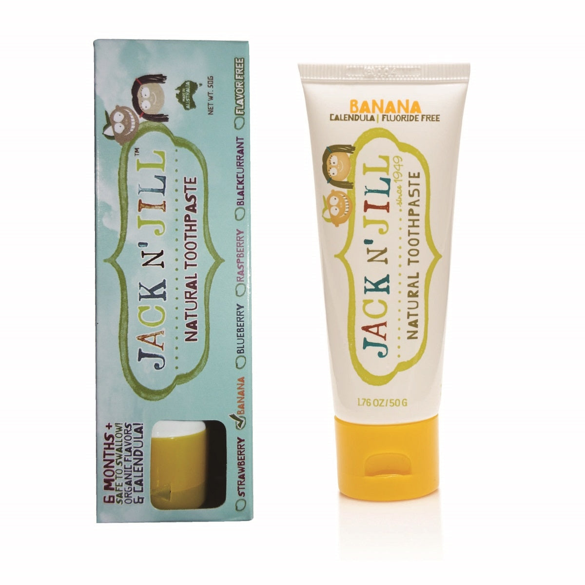 Jack N' Jill Toothpaste (Banana) 50g