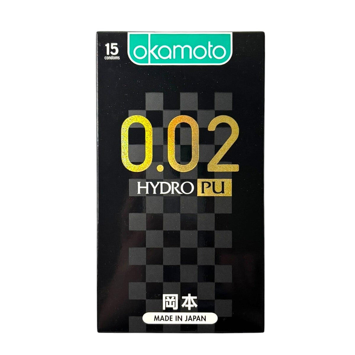 Okamoto 0.02 Hydro Polyurethane Condoms 15pcs