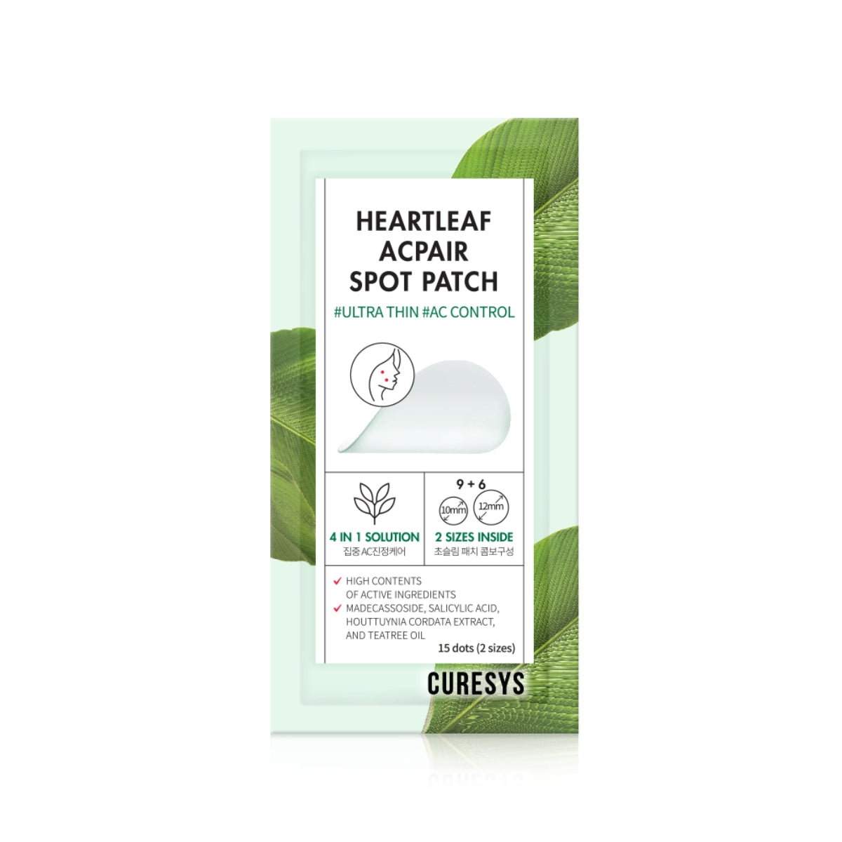 Curesys Heartleaf Acpair Spot Patch 90 Dots
