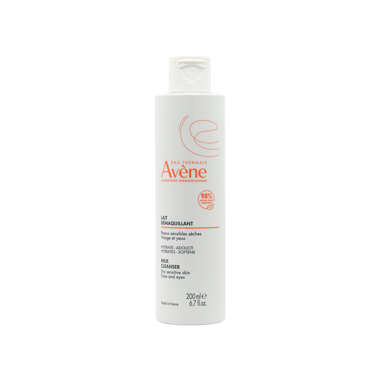 Avene Gentle Milk Cleanser 200ml