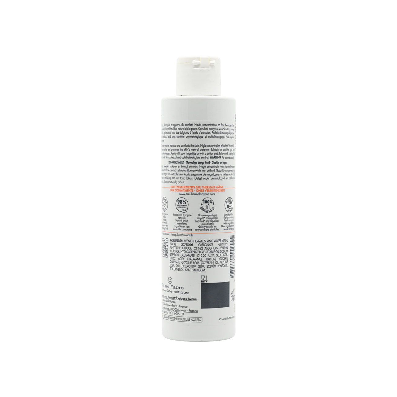 Avene Gentle Milk Cleanser 200ml