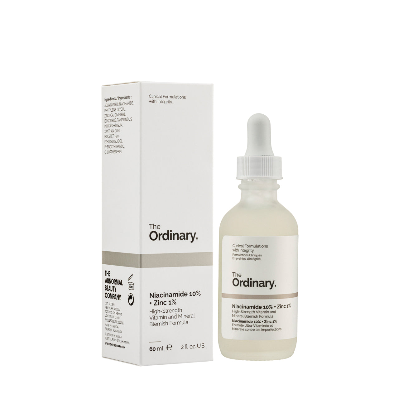 The Ordinary NIACINAMIDE 10% + ZINC 1% 精華 60ml