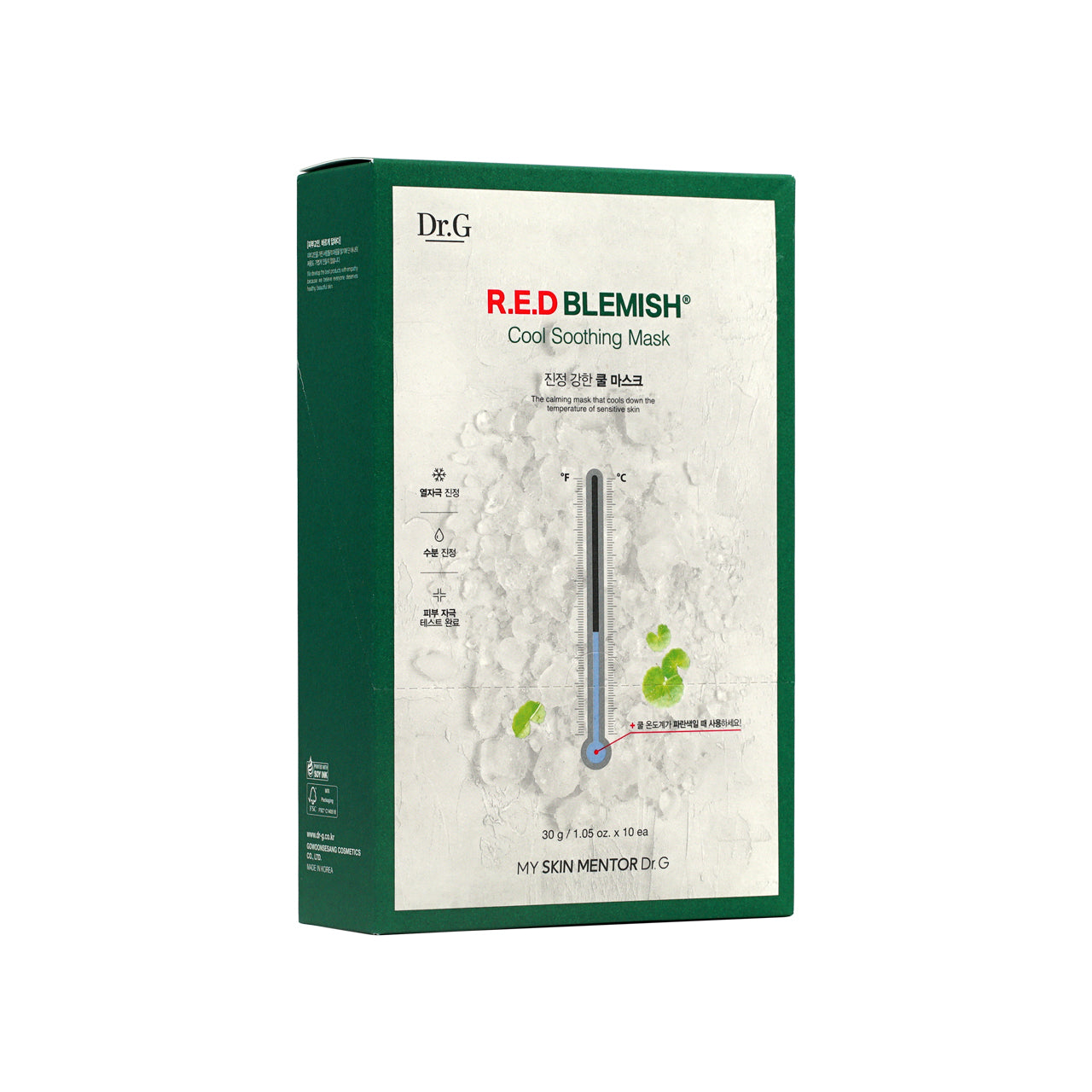 Dr.G R.E.D Blemish Cool Soothing Mask 10pcs