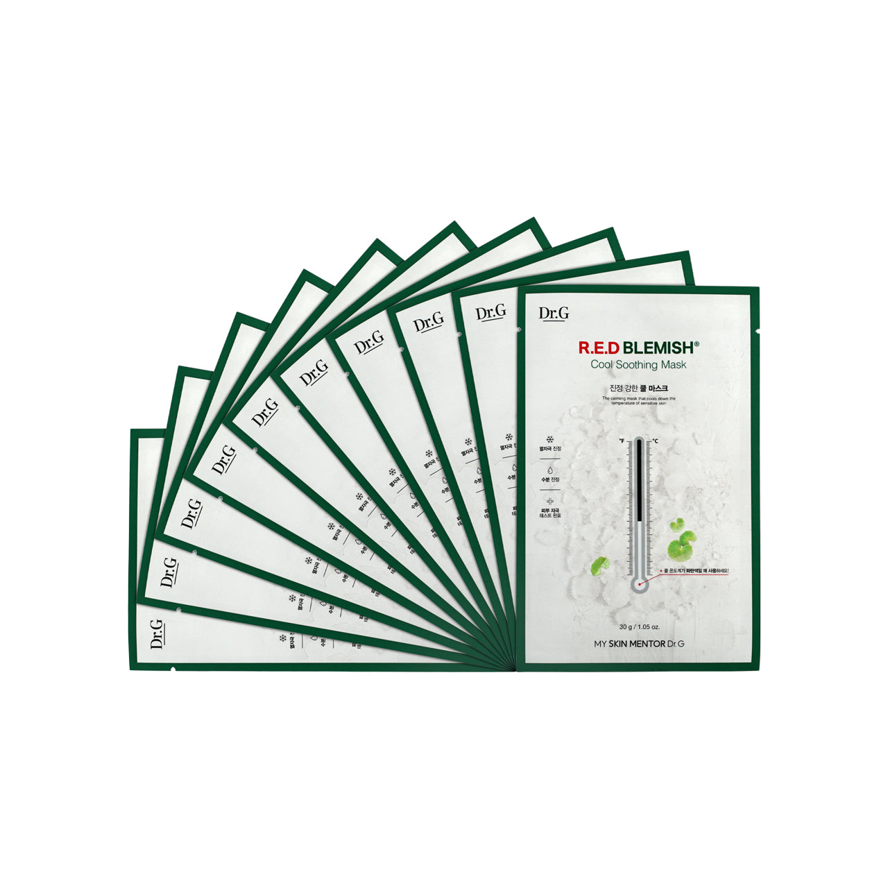 Dr.G R.E.D Blemish Cool Soothing Mask 10pcs