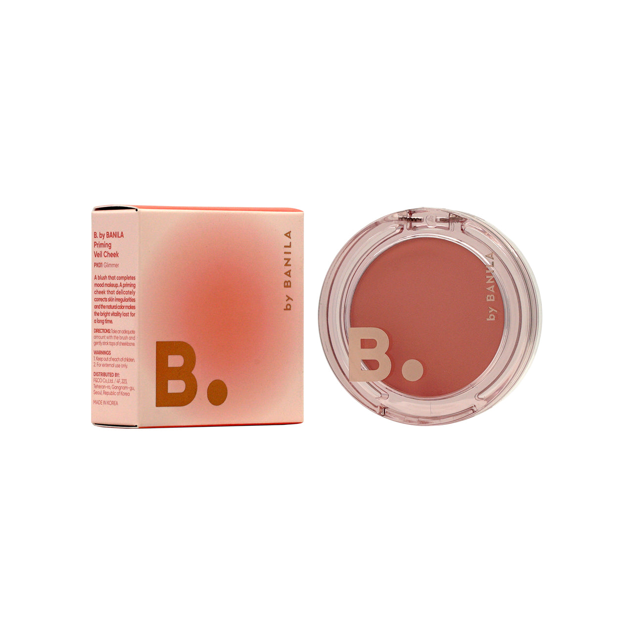 Banila Co Priming Veil Cheek #PK01 Glimmer 6g