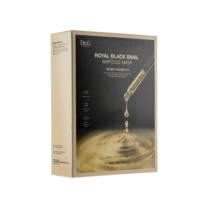 Dr.G Royal Black Snail Mask 10pcs