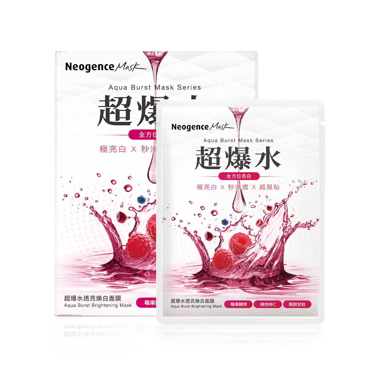 Neogence Aqua Burst Brightening Mask 5pcs