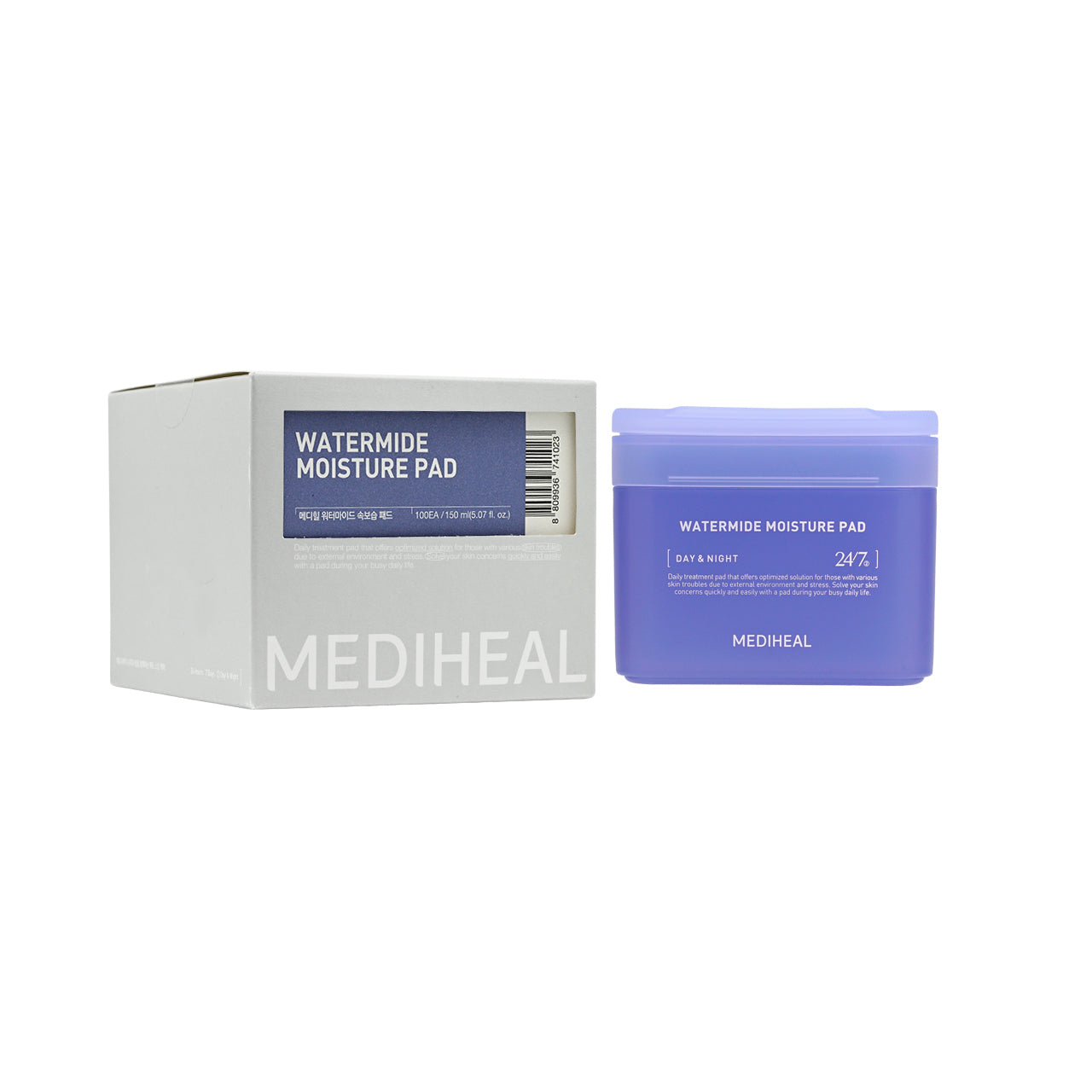 Mediheal Watermide Moisture Pad 100pads