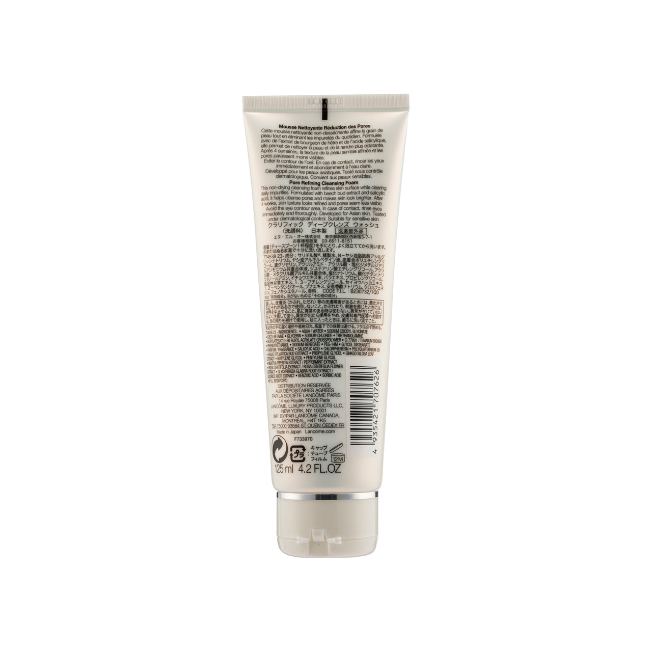 Lancôme Clarifique Pore Refining Cleansing Foam 125ml