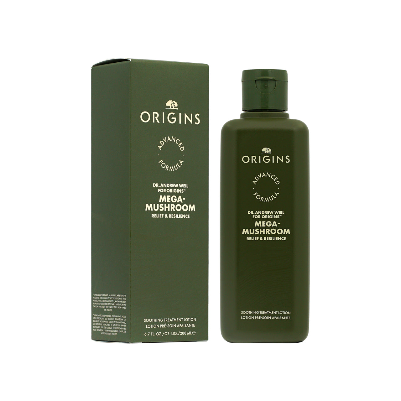 Origins Mega-Mushroom Relief & Resilience Soothing Treatment Lotion 200ml