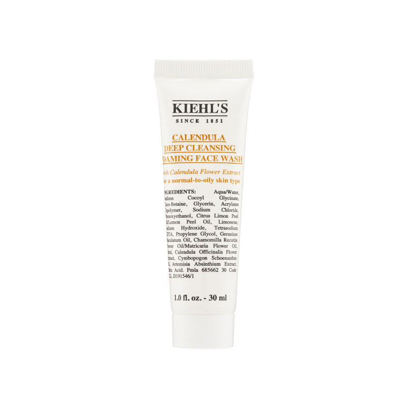 Kiehl's Calendula Deep Cleansing Foaming Face Wash 30ml