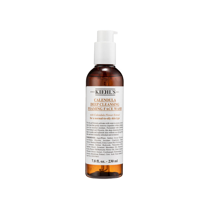 Kiehl's Calendula Deep Cleansing Foaming Face Wash 230ml