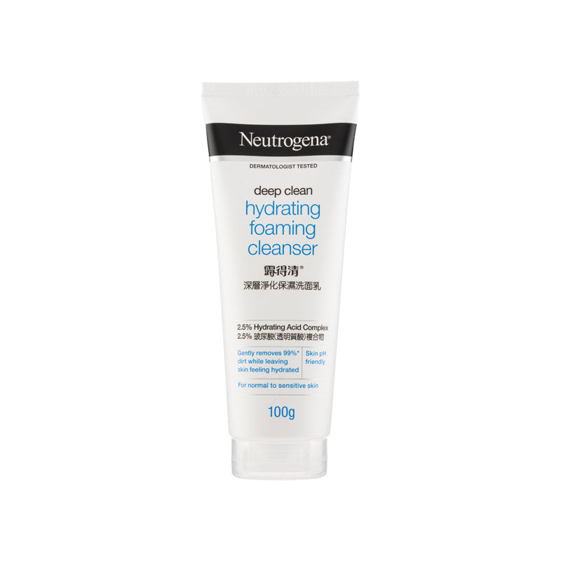 Neutrogena Deep Clean Hydrating Foaming Cleanser 100g
