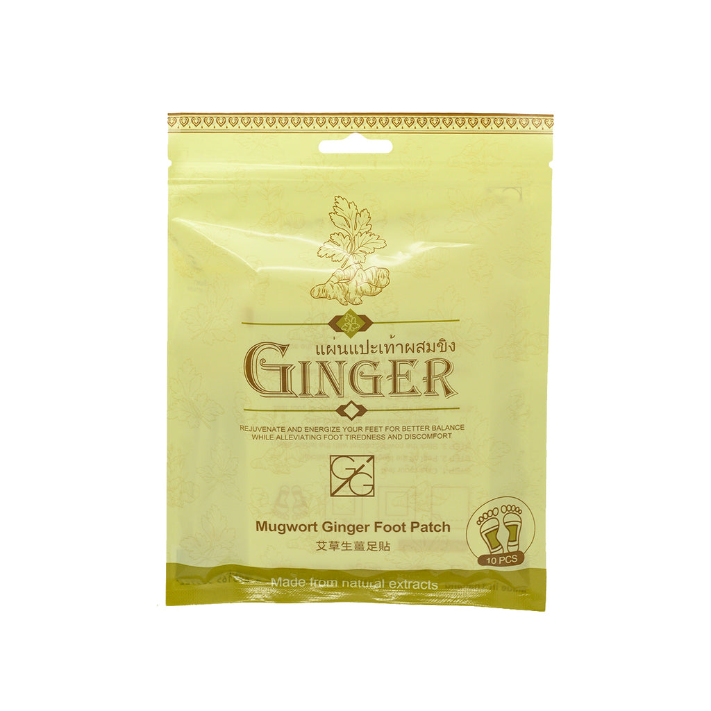 Gig Mugwort Ginger Foot Patch 10pcs