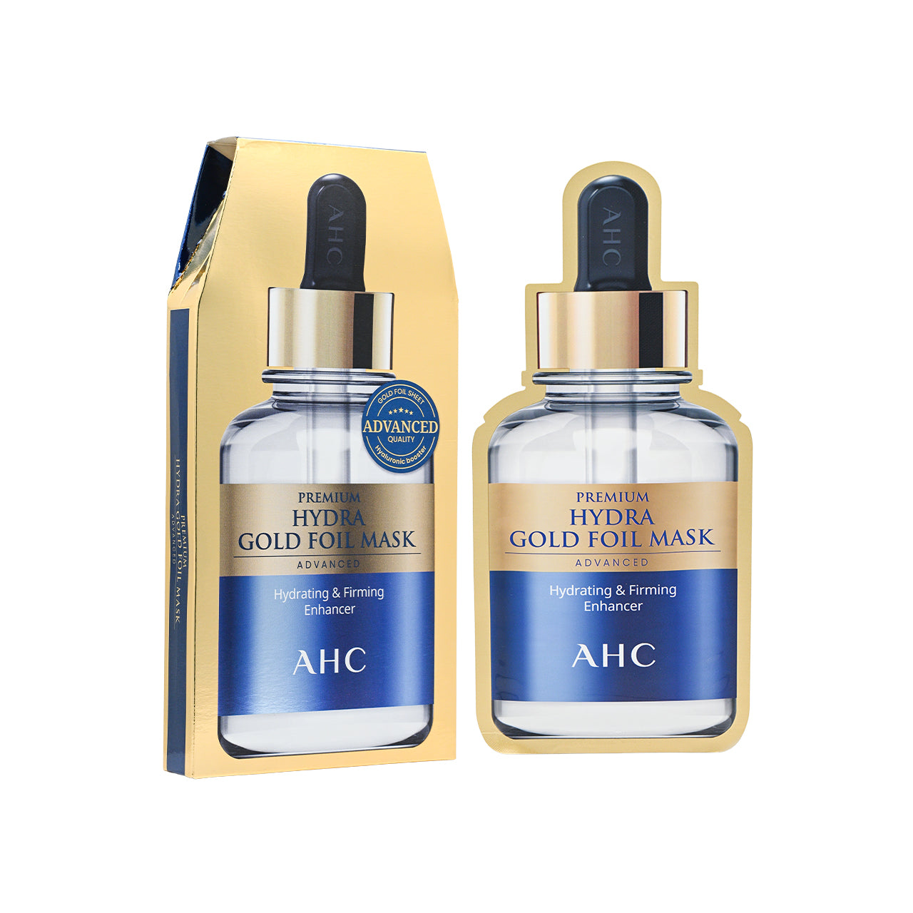 A.H.C Premium Hydra Gold Foil Mask 25g x 5pcs