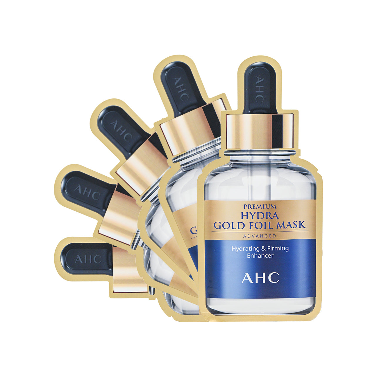 A.H.C Premium Hydra Gold Foil Mask 25g x 5pcs
