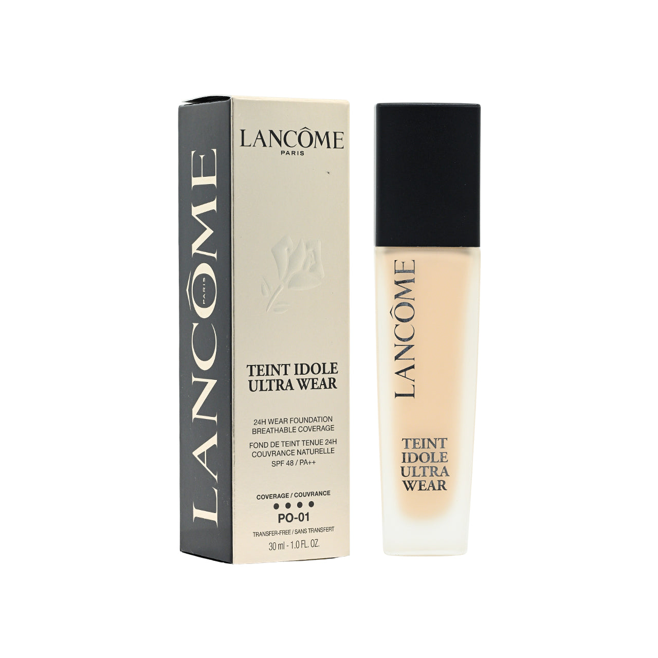 Lancome SPF48/PA++ Teint Idole Ultra Wear Liquid Foundation #PO-01 30ml