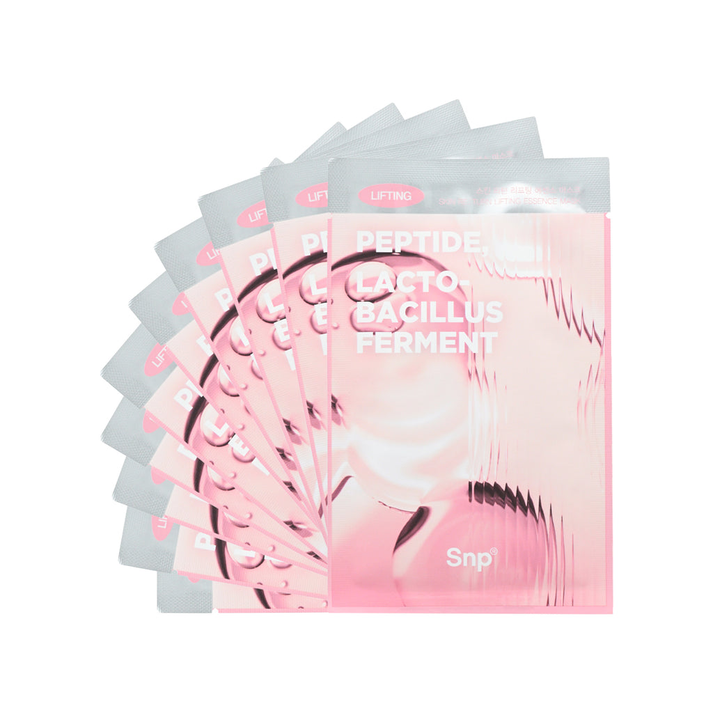 SNP Peptide Lifting Essence Mask 10pcs