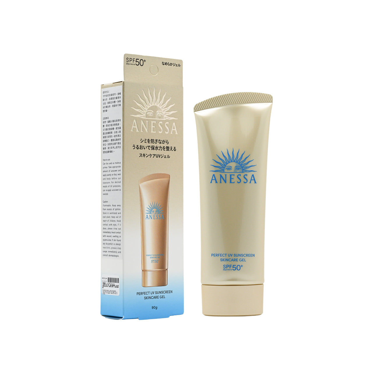 Anessa SPF50+PA++++ Perfect UV Sunscreen Skincare Gel 90g