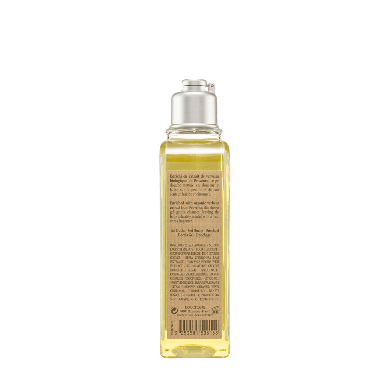 L'OCCITANE Verbena Shower Gel 250ml