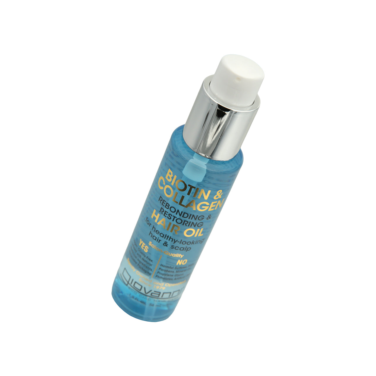 Giovanni Biotin & Collagen Rebonding & Restoring Hair Oil 1.9oz