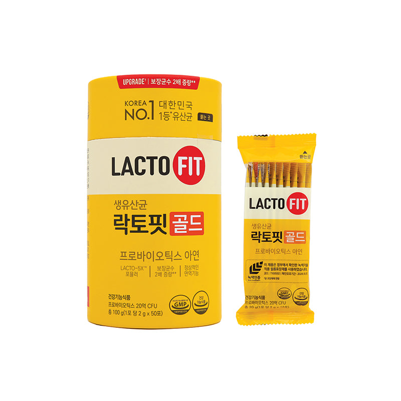 Lacto-Fit Upgraded Probiotics, Gold 2g x 50pcs