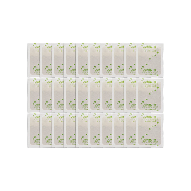 Kinomegumi Sleeping Foot Sheet Mugwort-green 30pcs