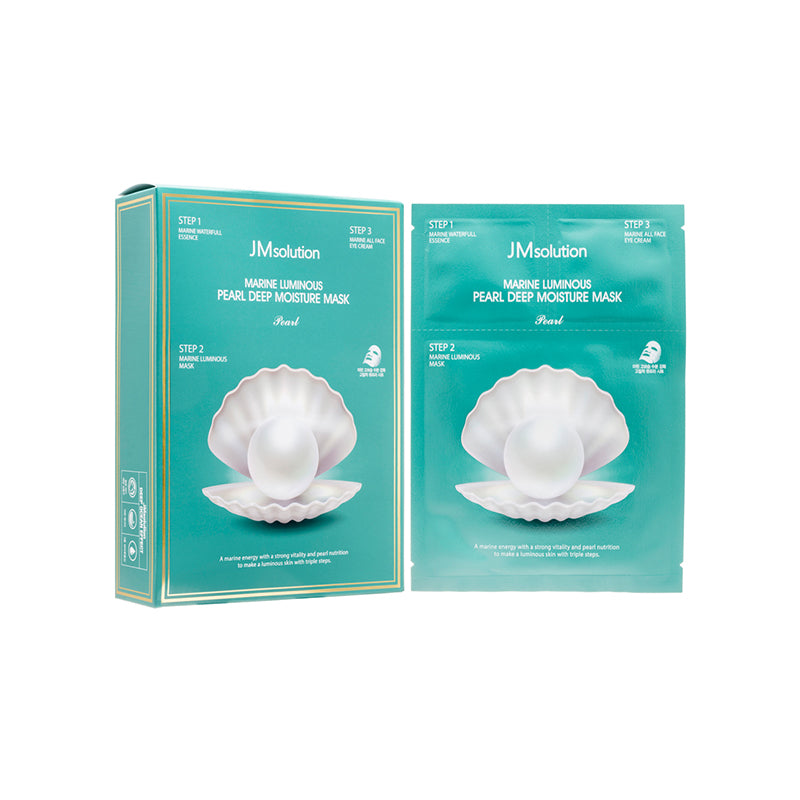 JMsolution Marine Luminous Pearl Deep Moisture Mask 10 pcs