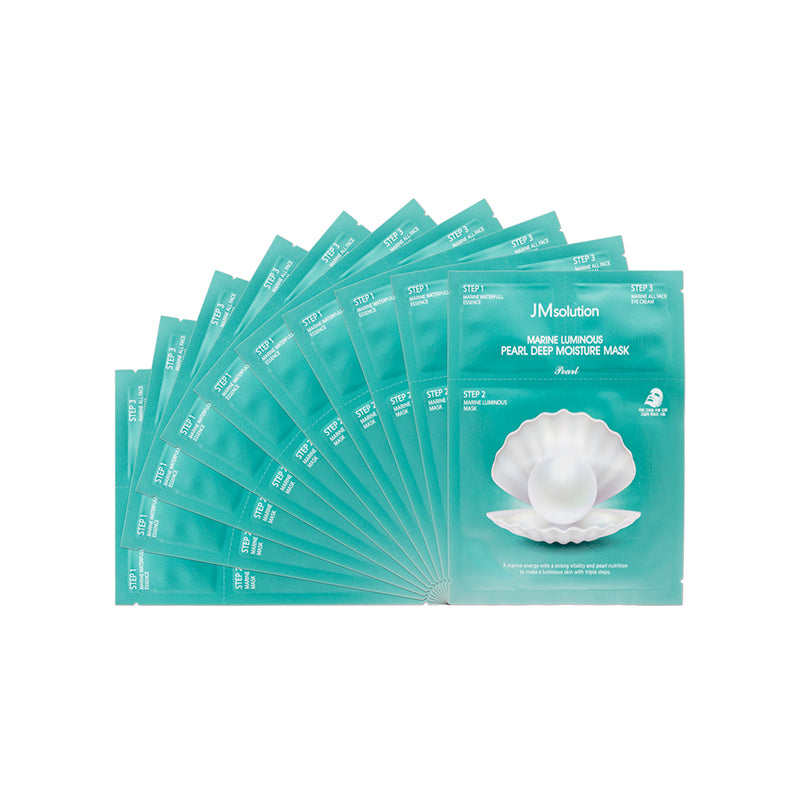 JMsolution Marine Luminous Pearl Deep Moisture Mask 10 pcs