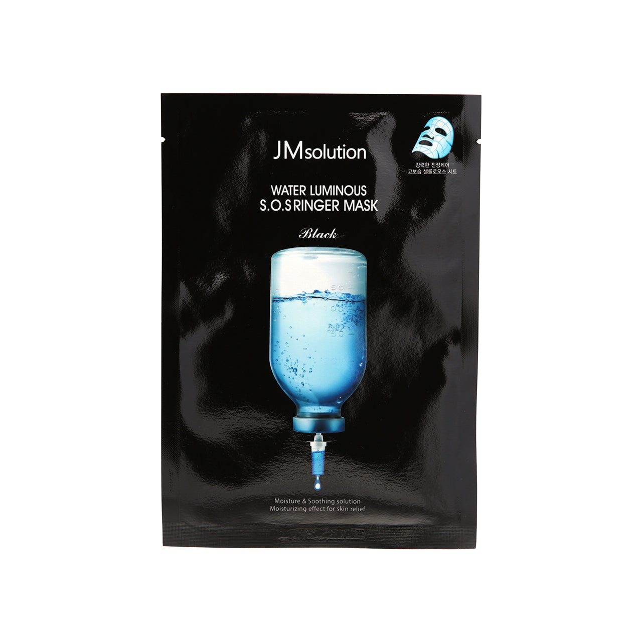 JM solution (肌司研)水滋養急救針劑面膜黑臻版 10片裝