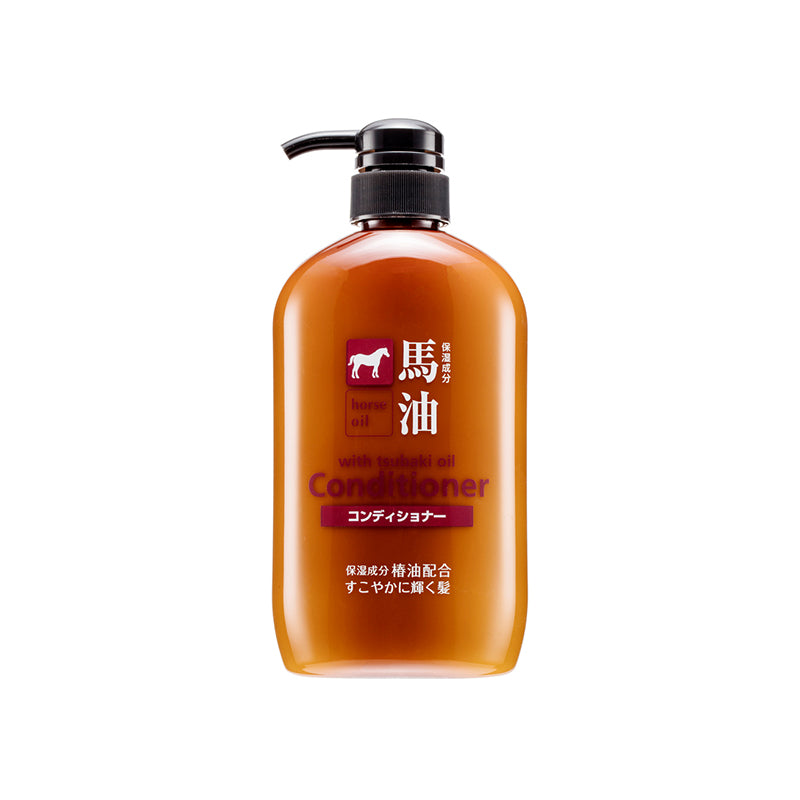 Kumano Horse Oil with Tsubaki Oil Conditioner 600ml