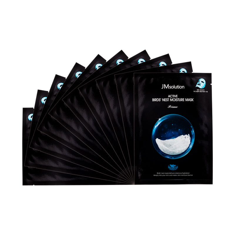 JM solution BIRDS NEST MOISTURE MASK 10pcs