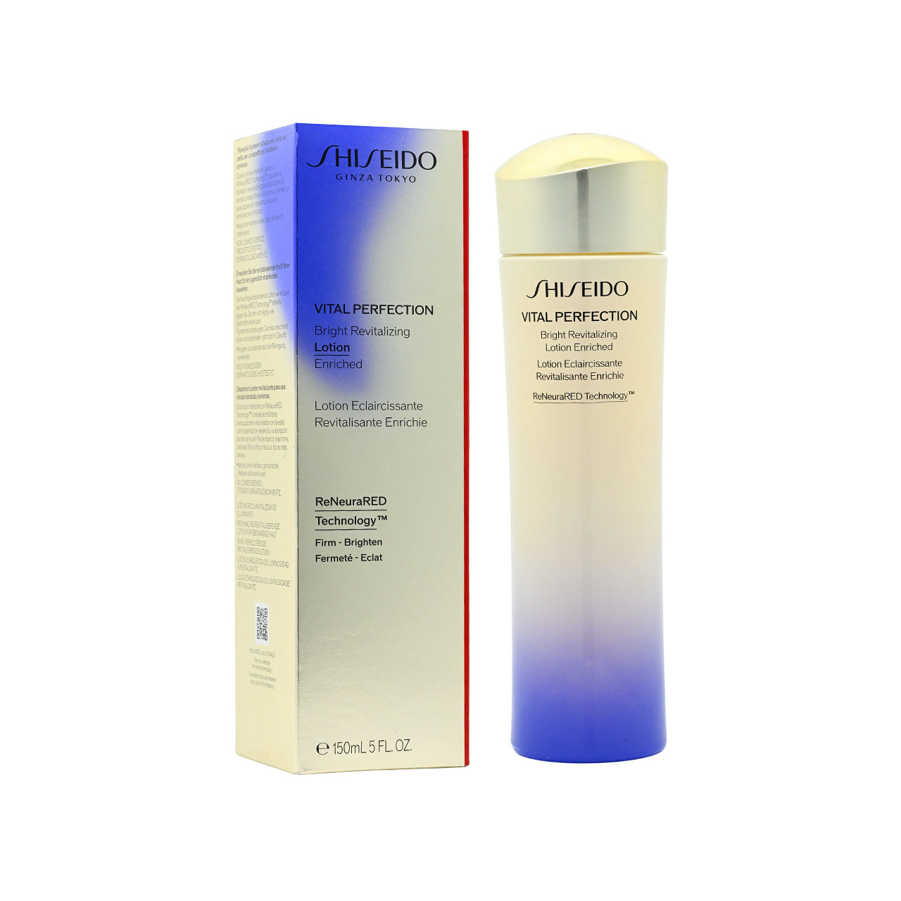 Shiseido Vital Perfection Bright Revitalizing Lotion Enriched 150ml