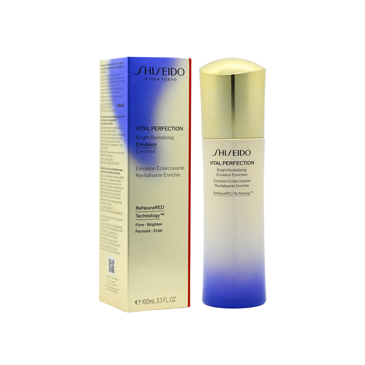 Shiseido Vital Perfection White Revitalizing Emulsion Enriched 100ml