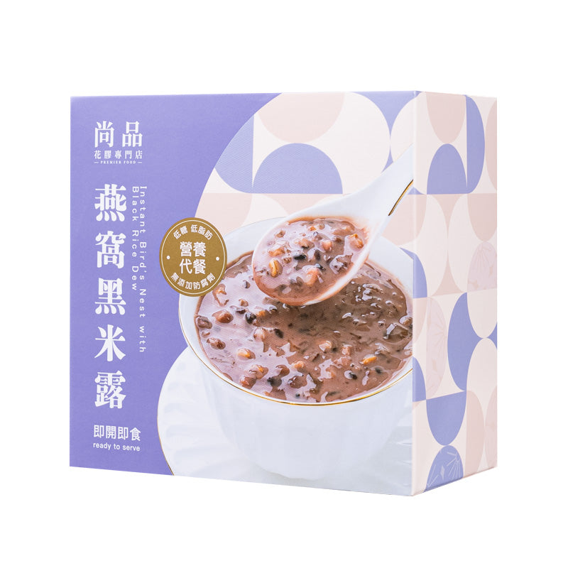 Premier Food Oatmeal Bird's Nest Black Rice Dew 252G