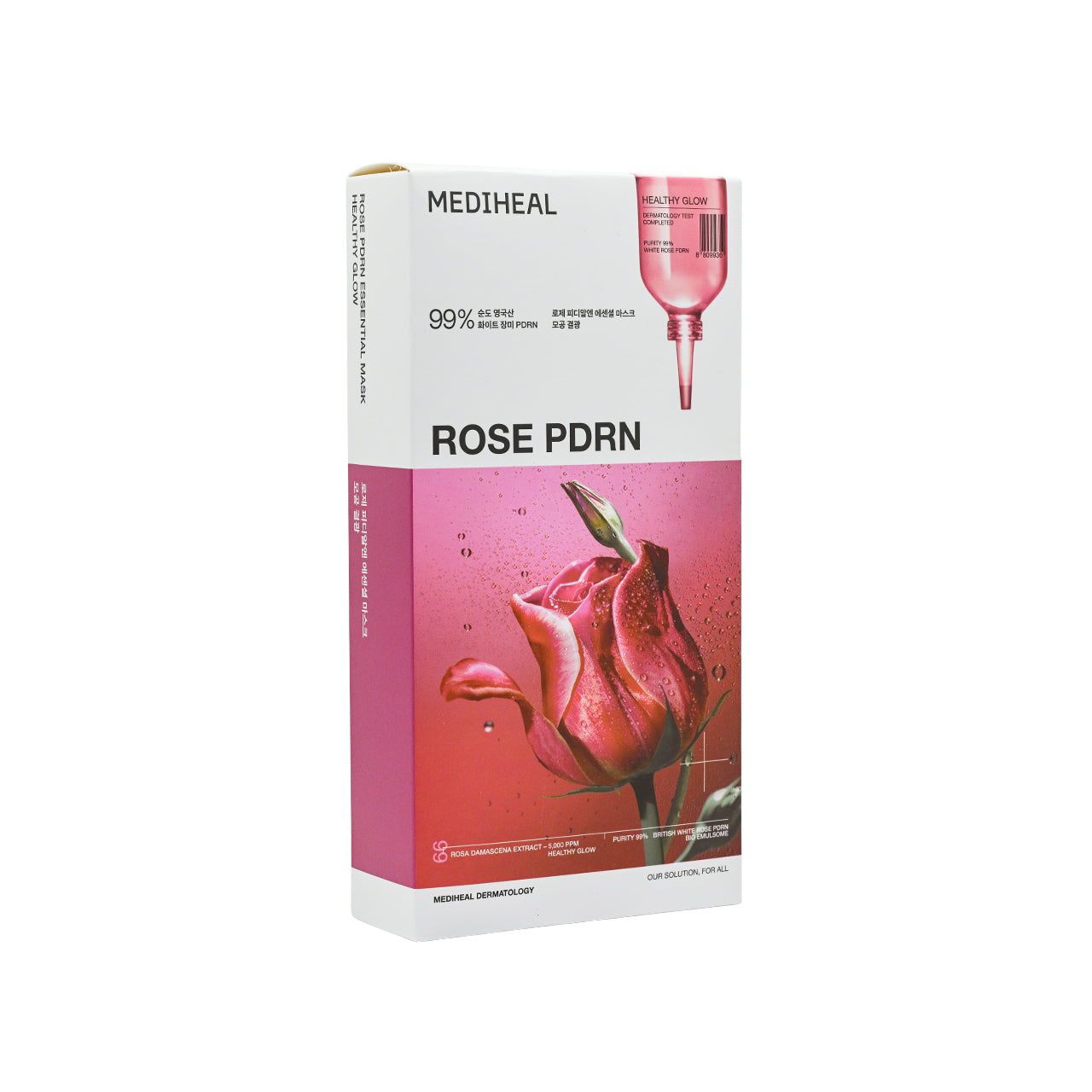 Mediheal Rose PDRN Healthy Glow Essential Mask 10pcs