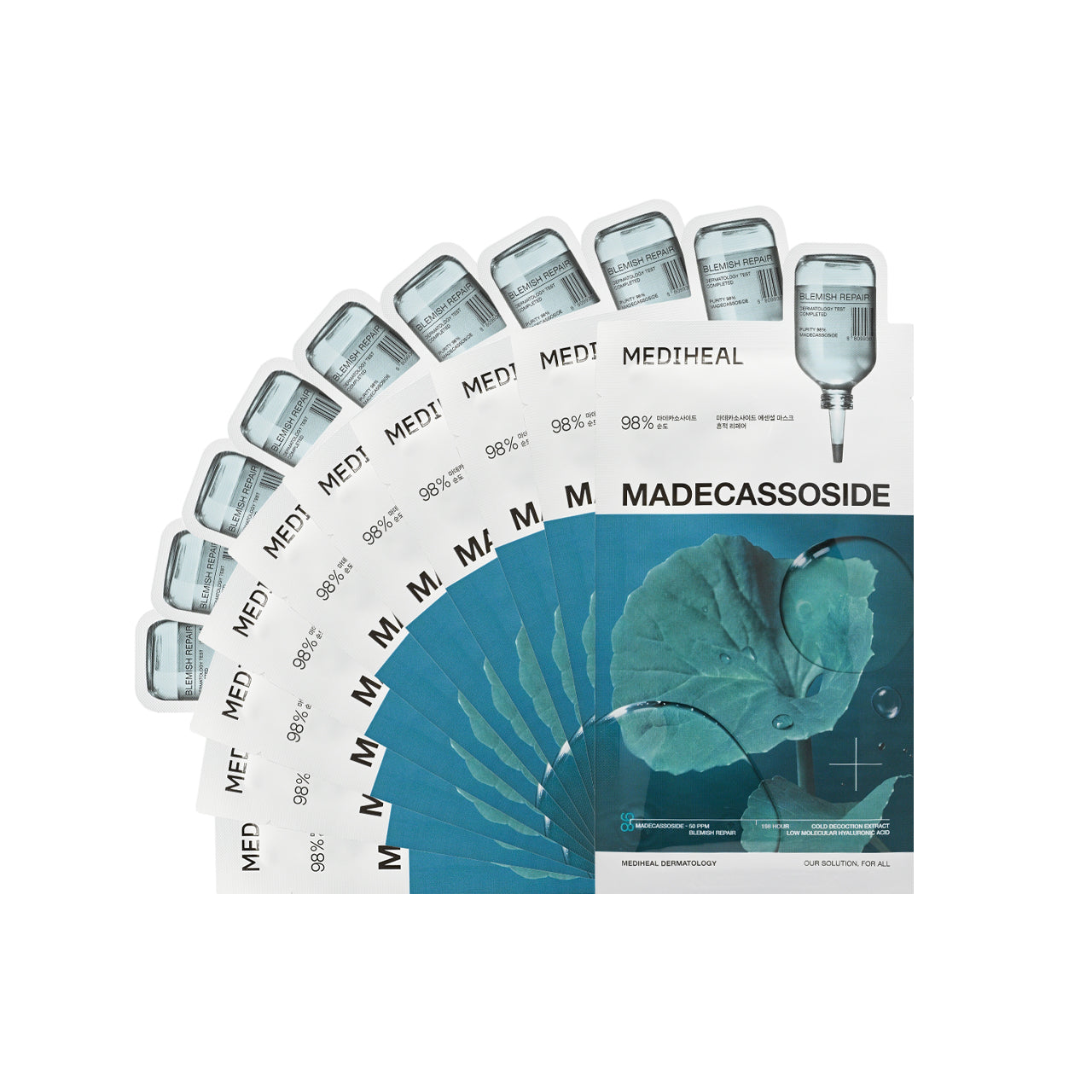 Mediheal Madecassoside Blemish Repair Essential Mask 10pcs