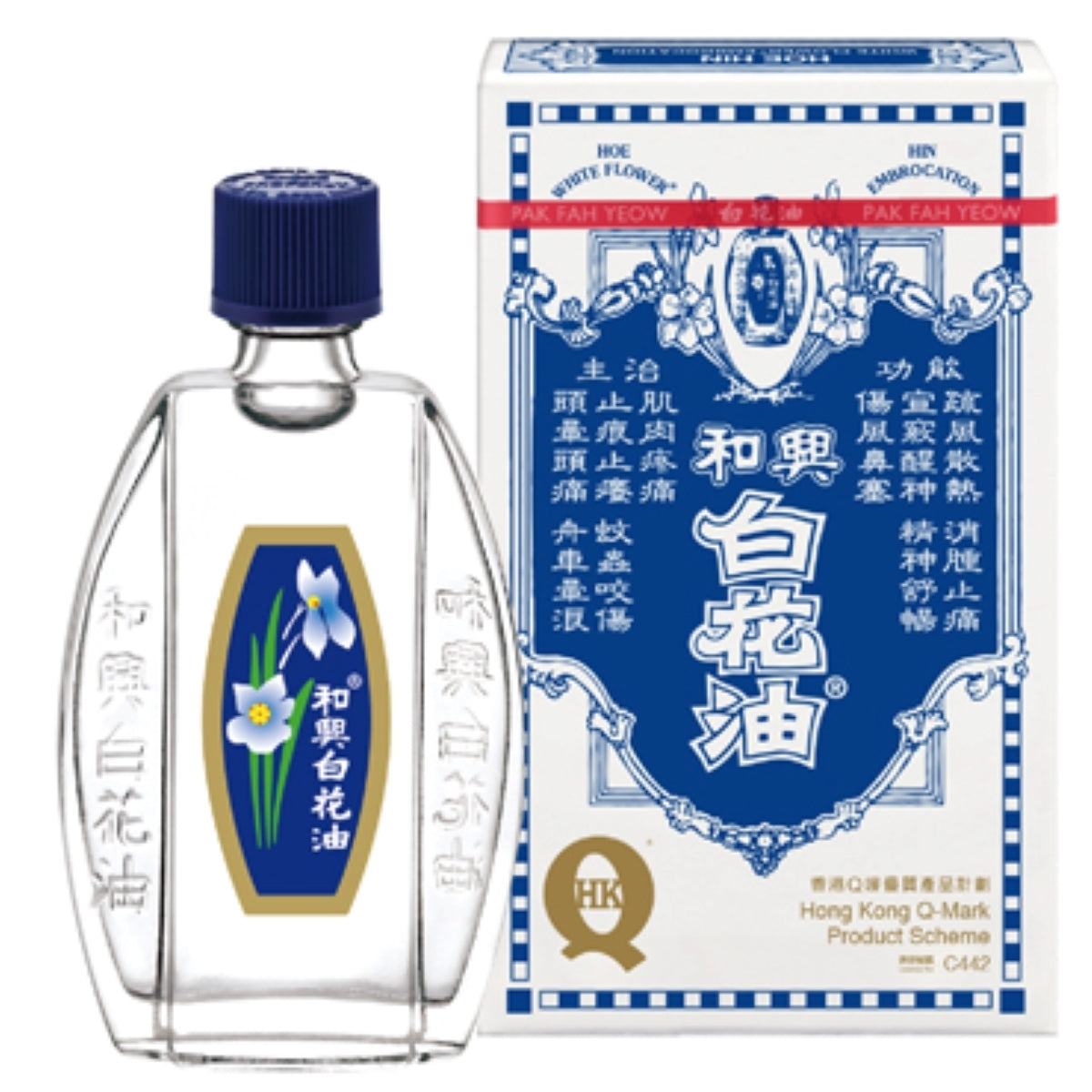 Hoe Hin White Flower Embrocation 50ml