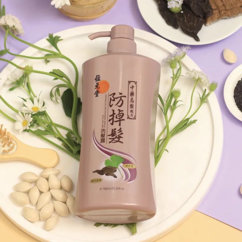 Wai Yuen Tong Chinese Herbal Anti Hair Fall Shampoo(Hair Darkening Formula) 750ml