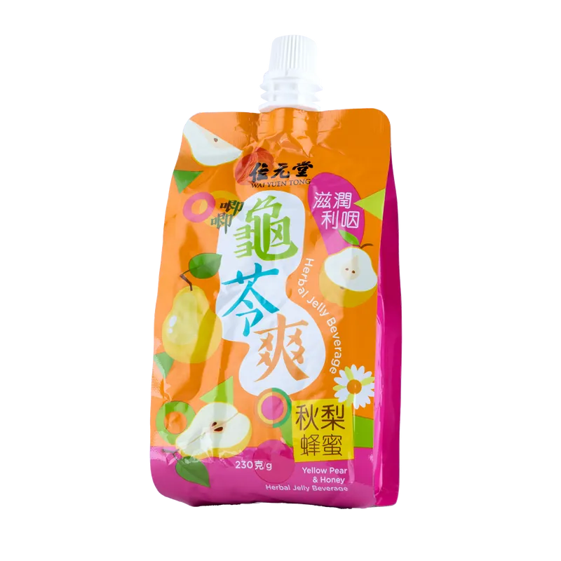 Wai Yuen Tong Yellow Pear & Honey Herbal Jelly Beverage 230g