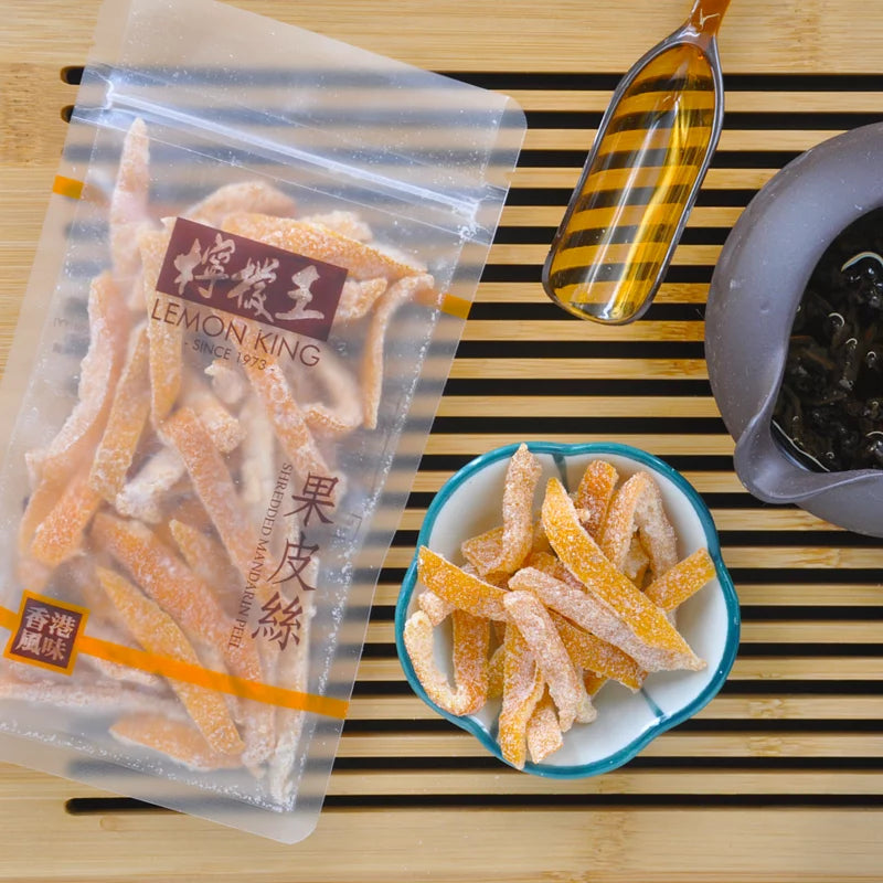 Lemon King Shredded Mandarin Peels 55G
