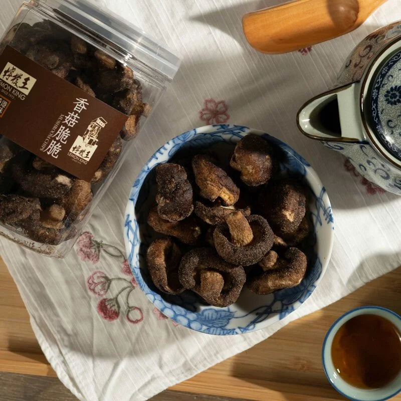 Lemon King Mushroom Chips (Plum Flavour) 110G