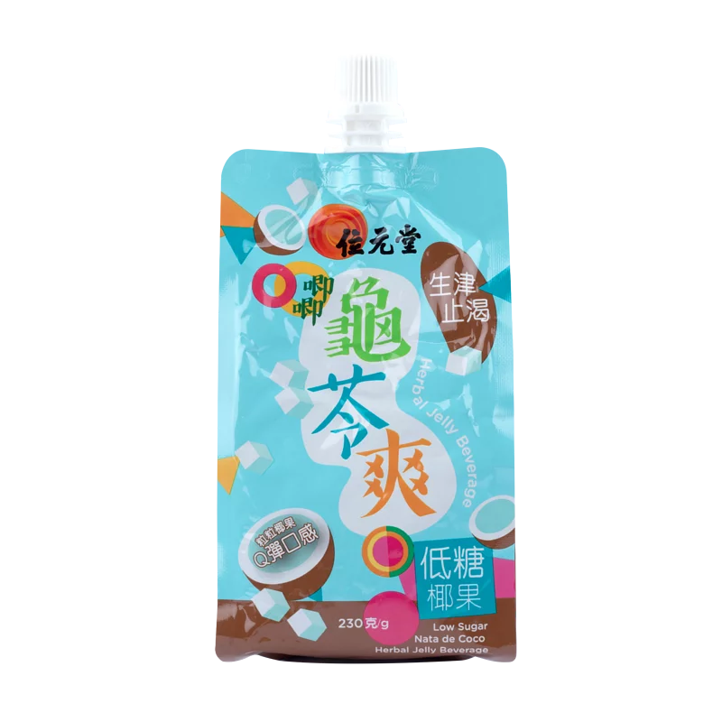 Wai Yuen Tong Low Sugar Nata de Coco Herbal Jelly Beverage 230g