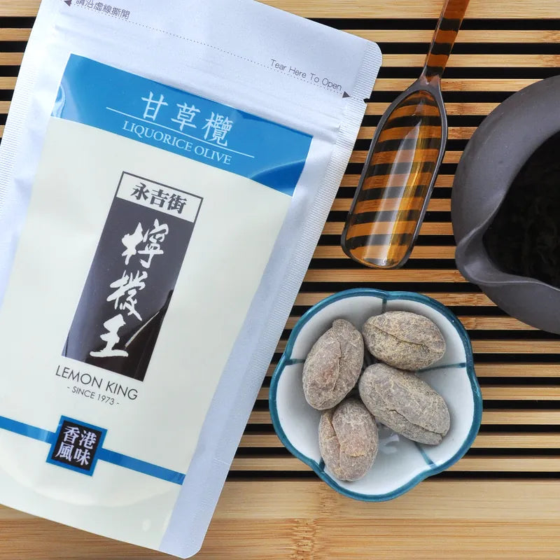 Lemon King Liquorice Olive 150G